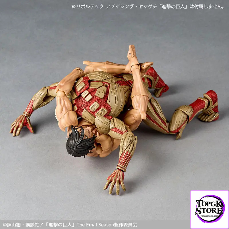Kaiyodo – Revoltech Amazing Yamaguchi Attack on Titan Armored Titan & Female Titan (Licensed) - Photo 15 | TopGKSto