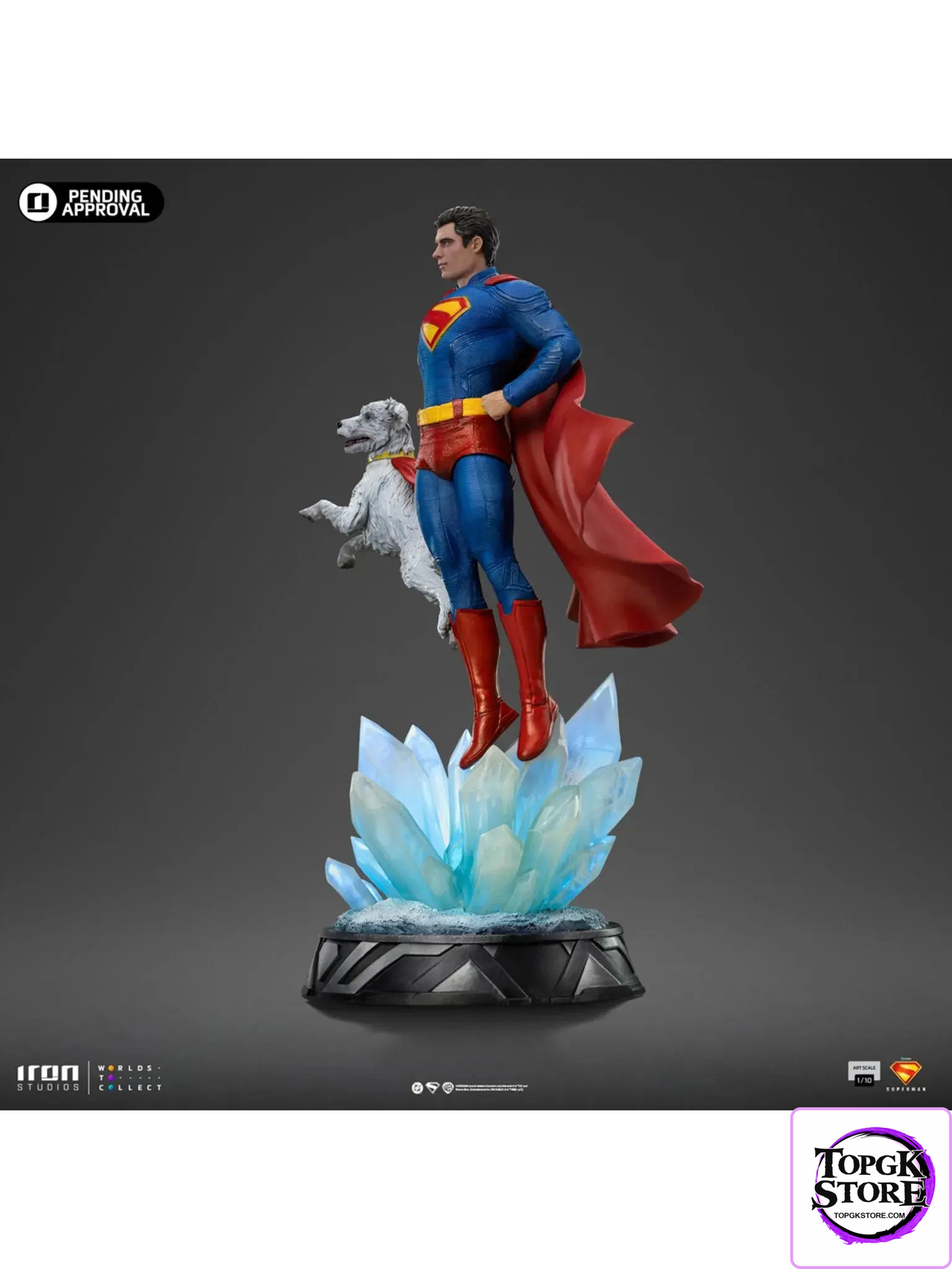 Iron Studio – Superman: Legacy Superman and Krypto SMMOVIE203525-10 (Licensed) - Photo 6 | TopGKStore