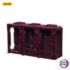 JOYTOY – Individual Soldier Hangar Display Case – Blazing Red & Stellar Purple & Abyssal Blue A B C (Lice