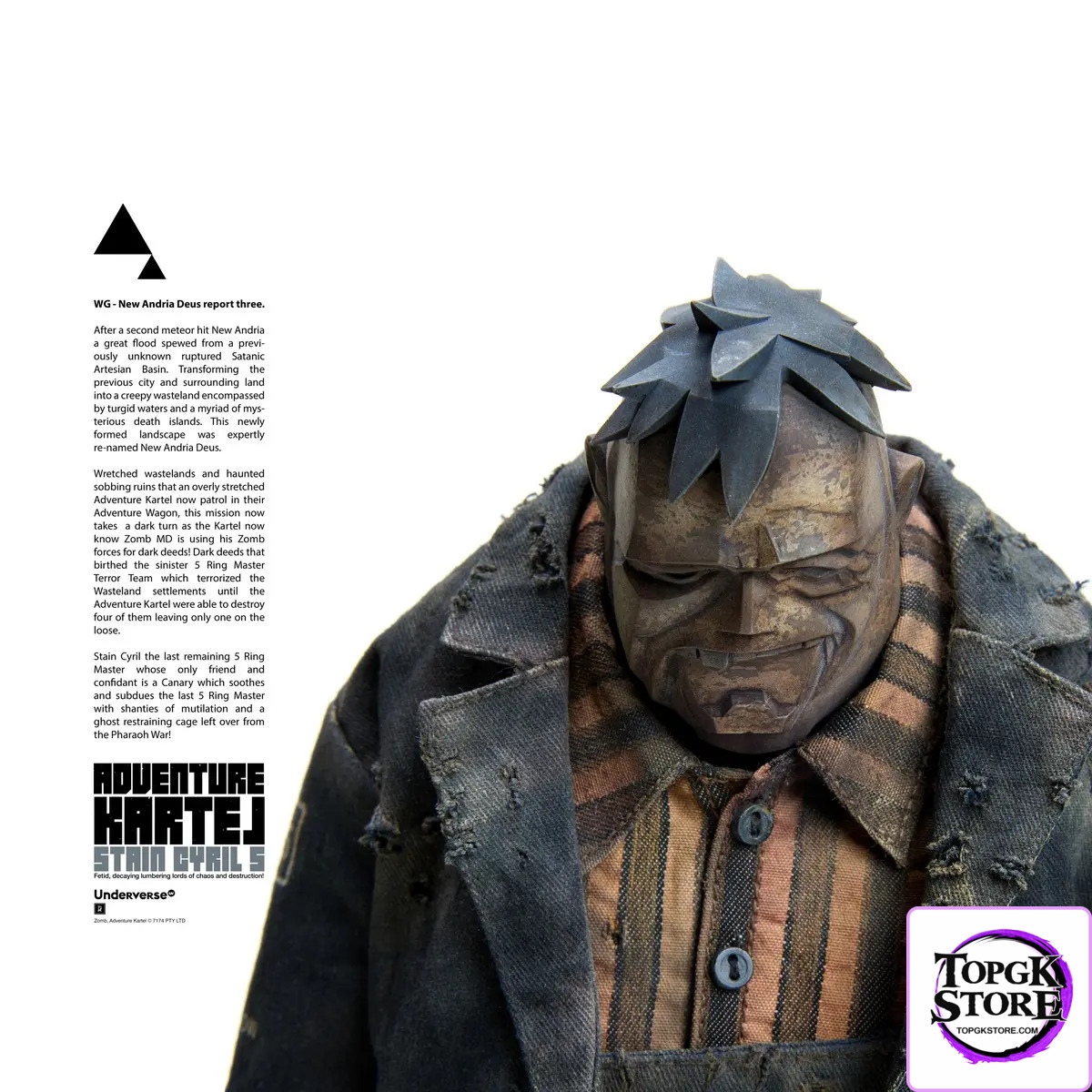 UNDERVERSE – Adventure Kartel 5 Ring Master – Stain Cyril 1/6 Action Figure (Licensed) - Photo 8 | TopGKStore