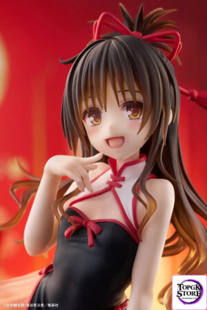 Taito – To Love-Ru Darkness Desktop Cute Figure – Mikan Yuuki Cheongsam Version (Licensed) - Photo 2 | TopGKStore