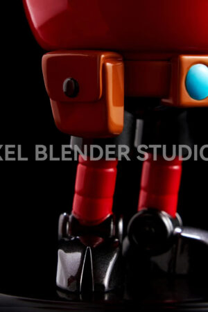 Pixel blender Studio – Original Robot steel cute series 01 Hellboy - Photo 2 | TopGKStore