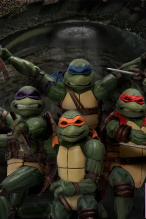 Mezco Studio - Teenage Mutant Ninja Turtles (1990) Boxed Set 1/12 Action Figure (Licensed) - Photo 1 | TopGKStore