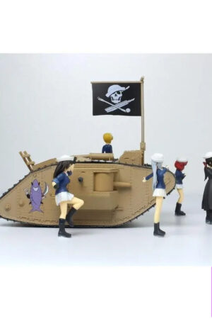 PLATZ – Girls und Panzer: Final Chapter 1/35 Chibi Scale with Crew Figures Mk.Ⅳ Tank (Licensed) - Photo 2 | TopGKStore