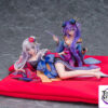 KADOKAWA – “Neptunia x SENRAN KAGURA: Ninja Wars” Purple Heart / Black Heart Kimono Ver. Dual Figure Set 1/