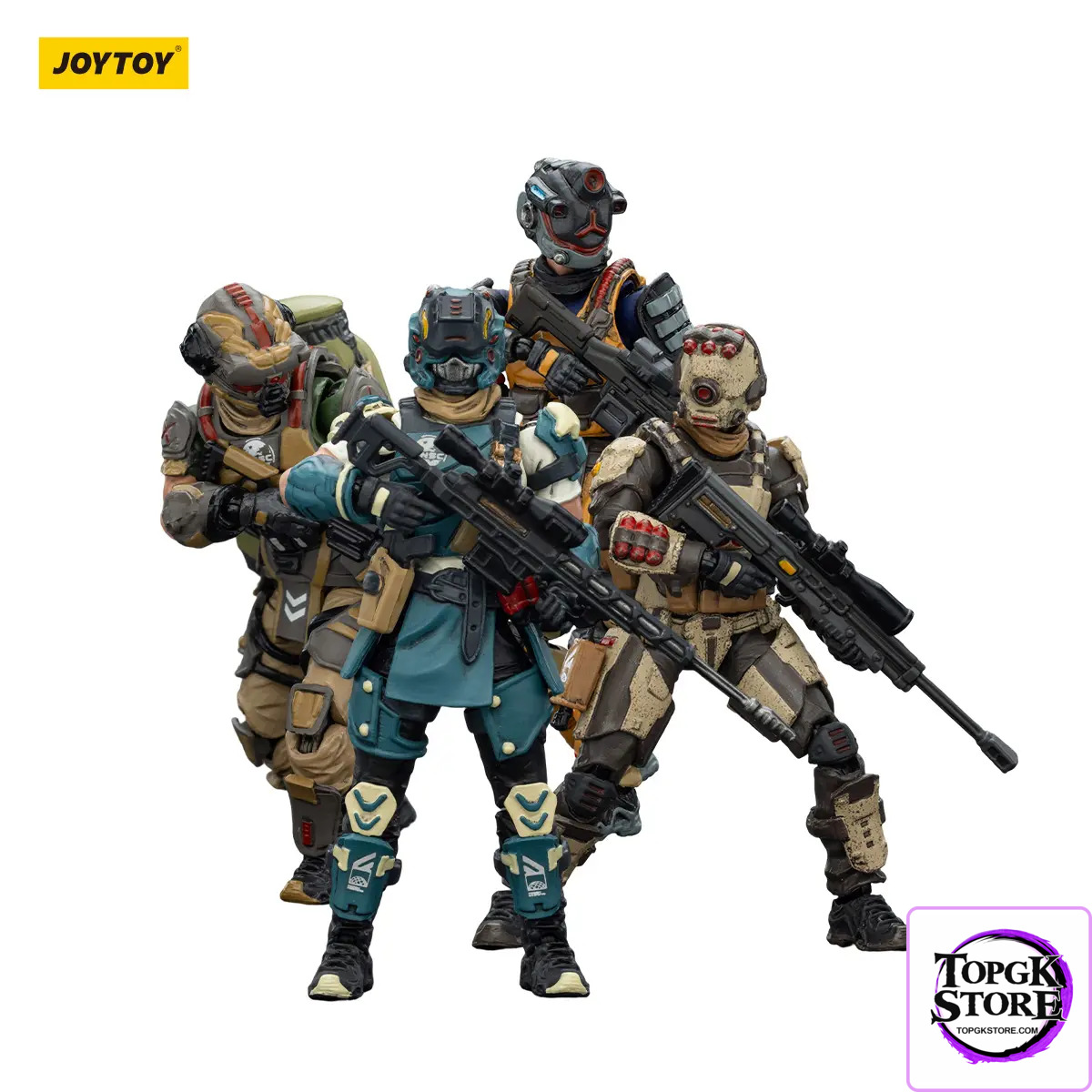 JOYTOY – UNSC Sniper Foster & Ivan & Moreau & Dima JT01994 JT02021 JT02007 JT02014 (Licensed) - Photo 5 | T