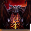 HEX Collectibles – Blizzard Official Licensed peripheral Hearthstone Deathwing card art statue HEXFRAME05 (Licensed) -