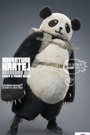 UNDERVERSE - Adventue Kartel Series - DIRTY BOI PANDA HANDSOME WU 1/6 Action Figure UV202514 - Photo 1 | TopGKStore