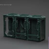 JOYTOY – Individual Soldier Hangar Display Case – Starhunt Green & Titanium Grey & Shadow Black A B C (Li