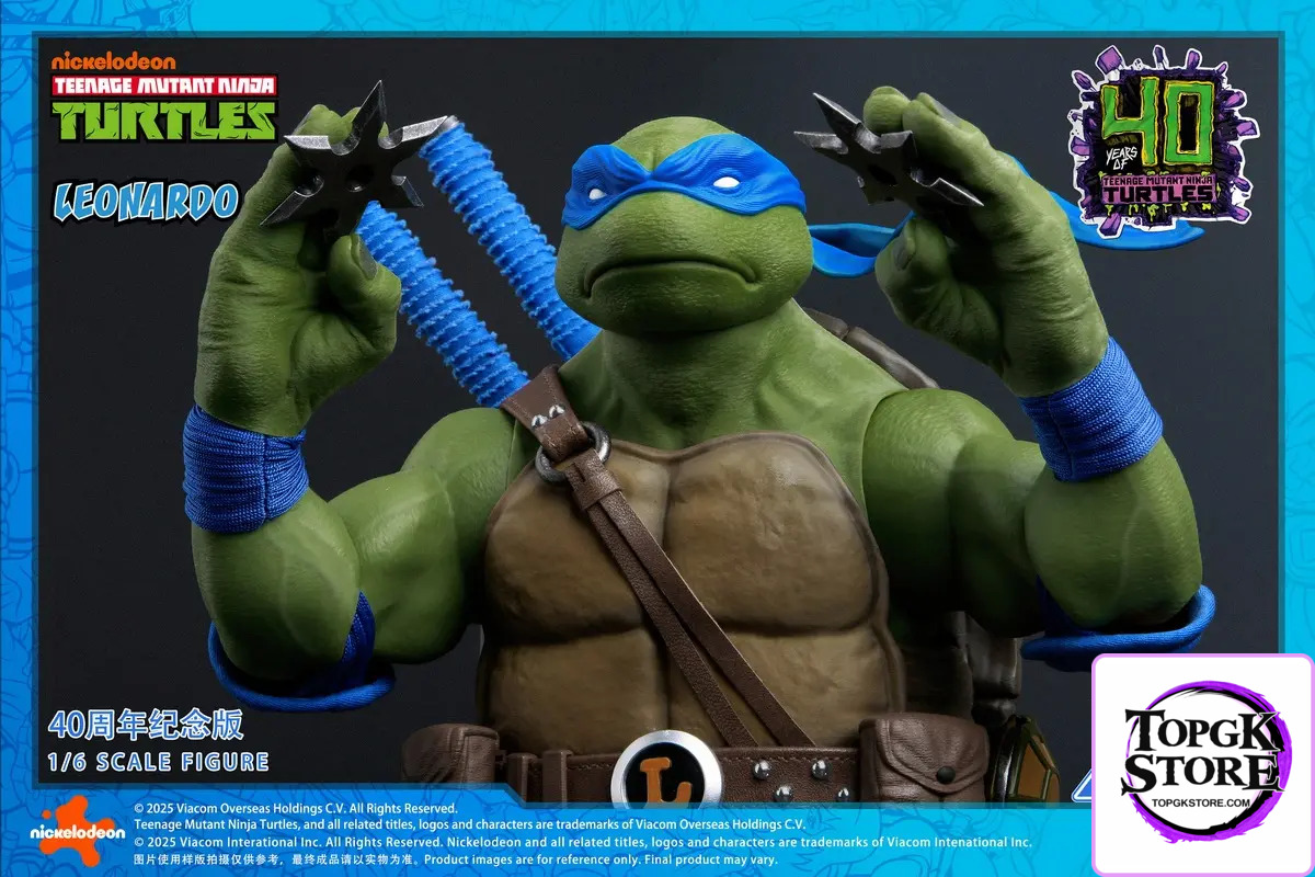 BIGFTOYS – BIGF-001 Leonardo 40th Anniversary Edition 1/6 Scale Action Figure (Licensed) - Photo 10 | TopGKStore