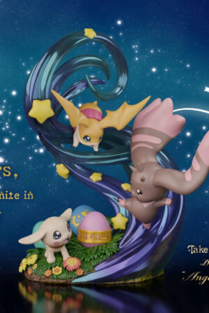 Take A Nap Studio – Patamon X Salamon X Lopmon Digimon - Photo 1 | TopGKStore