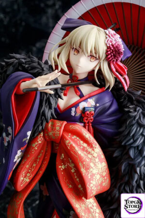 KADOKAWA – KDcolle Fate/stay night [Heaven’s Feel] Saber Alter Kimono ver. 1/7 Complete Figure (Licensed) - Photo