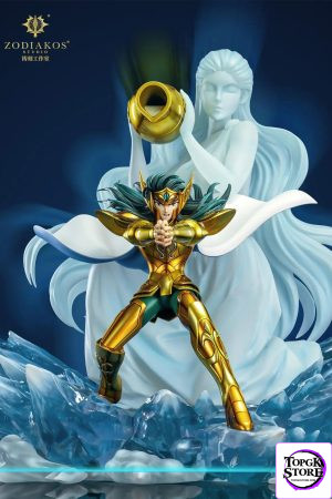 Zodiakos Studio - Saint Seiya: Knights of the Zodiac Gold Saints Vol. 11 Aquarius Camus  Licensed Statue - Photo 10 | TopGKSt