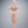 Person Model – 1/6 No.1 Body Curvy Body Type PEM-01 Silicone Female Body (Licensed) - Photo 8 | TopGKStore