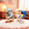 Qing Niao Studio – Steven Stone And Beldum X Cynthia And Gible X Ash X Swinub X Poliwrath X Hitmonchan X Hitmonlee Poké