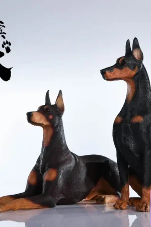 JXK - 1/6 Doberman Pinscher Model - Animal Figurine (Hound Series) JxK004 (Licensed) - Photo 1 | TopGKStore