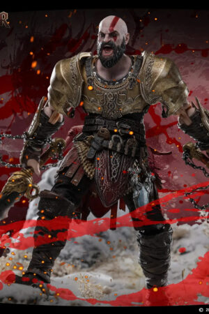 Brotoys Studio & TAKETHAT Studio – God of War Kratos ACTION FIGURE DEICIDE WAR DELUXE EDITION TB001 - Photo 2 | Top