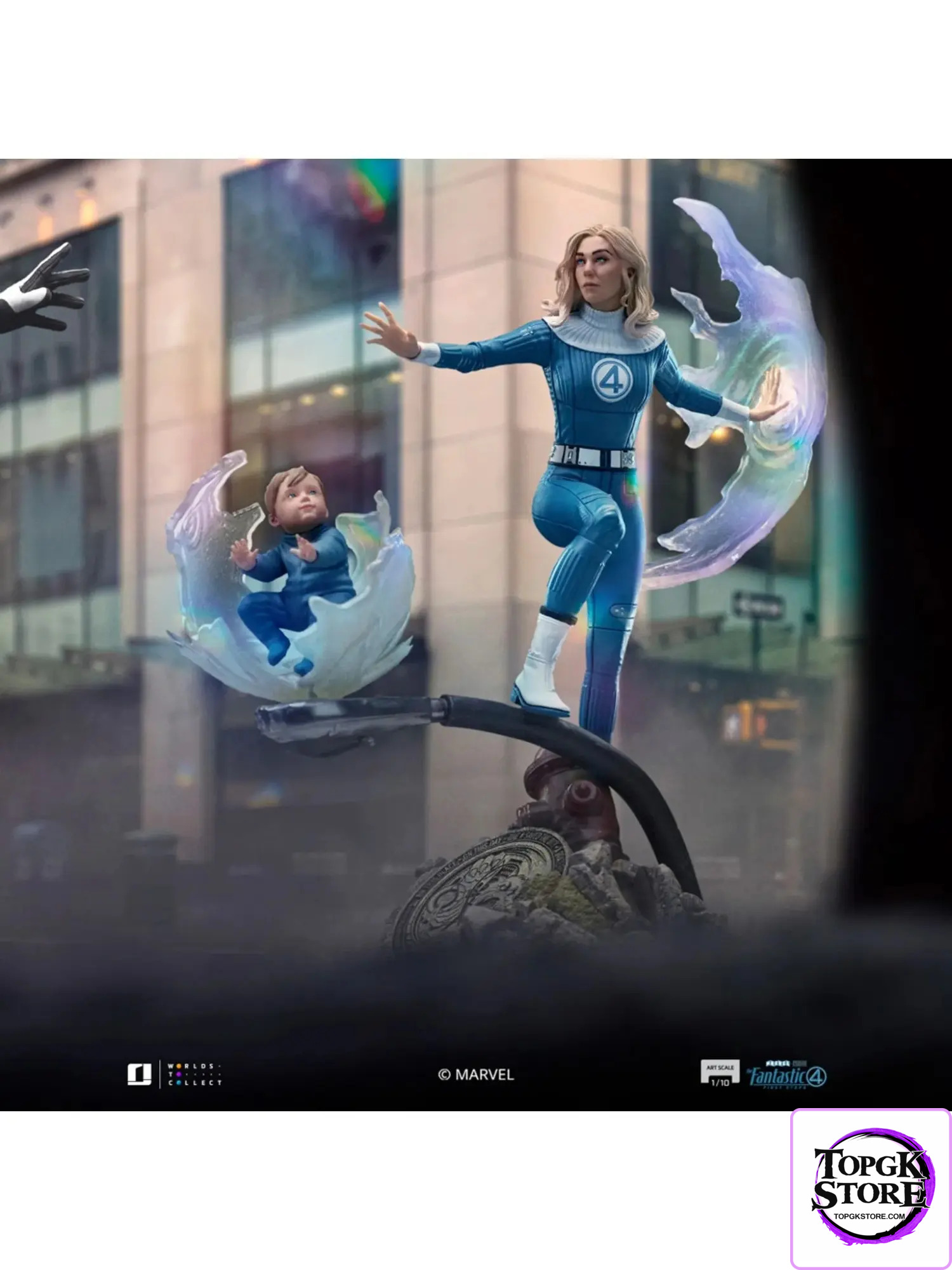 Iron Studio – The Fantastic Four: Invisible Woman & Mister Fantastic MARCAS202925-10 MARCAS203025-10 (Licensed) - P