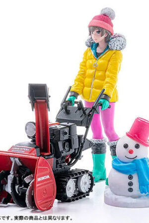 MAX Factory – PLAMAX MF-62: minimum factory Minori with Honda Small Snow Plow HSS1170n (JX) 1/20 Plastic Model (License
