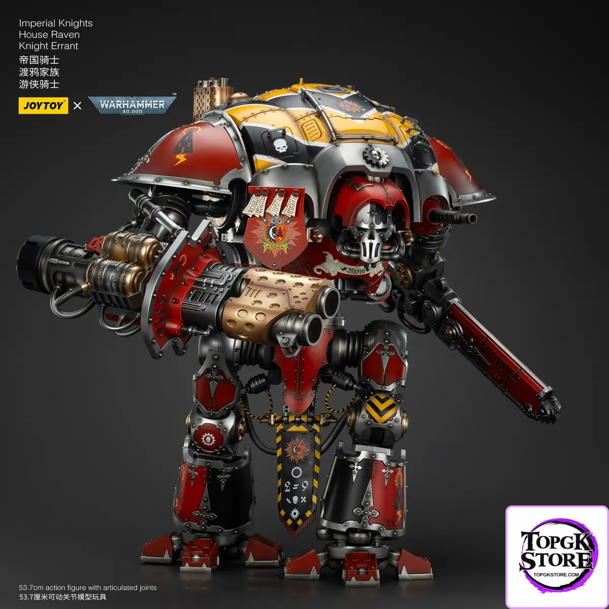 JOYTOY – Ultramarines Relic Secundus Armour & Imperial Knights House Raven Knight Errant JT01536 JT9305 (Licensed)