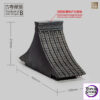 ToysNest – Oriental ancient city: The Roof of Old Temple A+B X 2A+2B Version Set (Licensed) - Photo 1 | TopGKStore