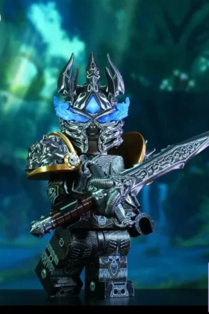 LEYILEBRICK Studio - Lich King Fully Molded Giant Minifigure World of Warcraft - Photo 1 | TopGKStore