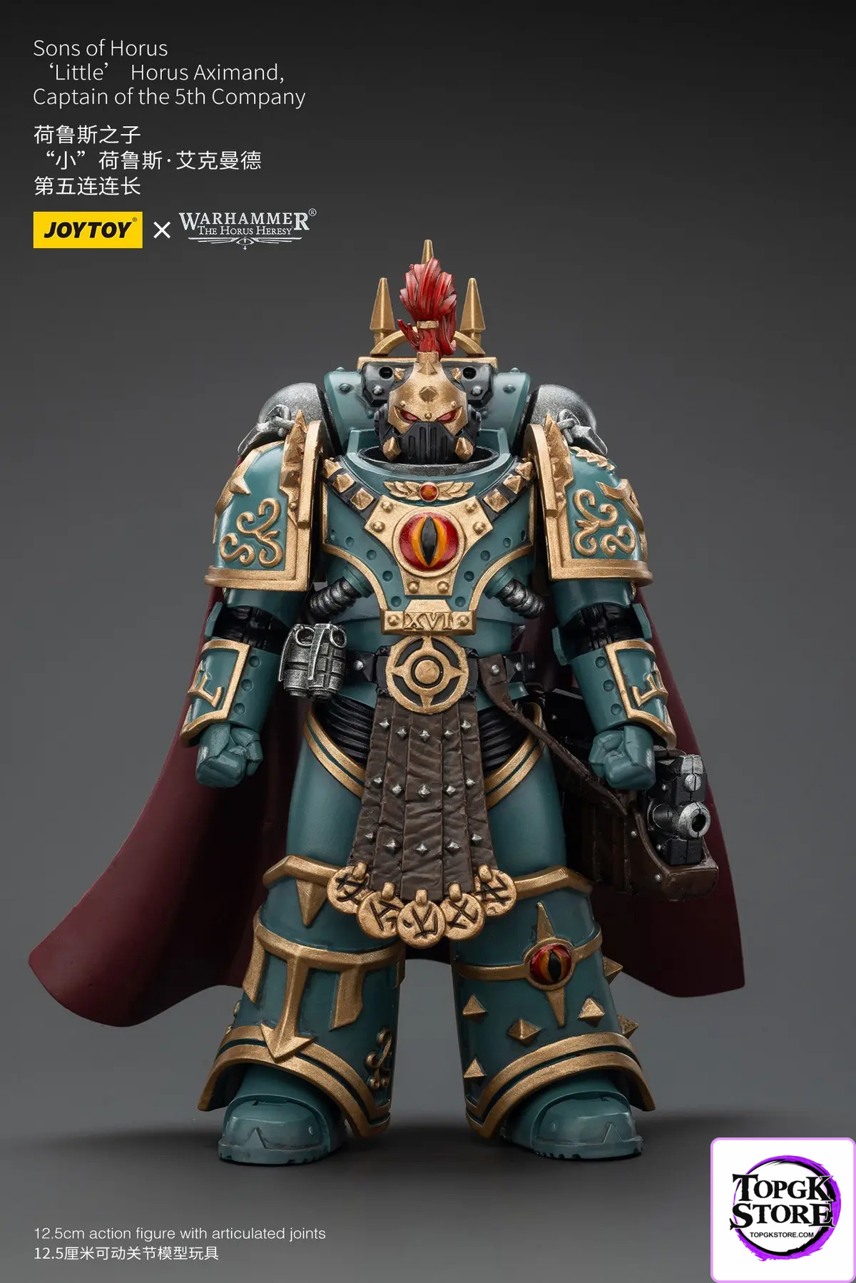 JOYTOY – Sons of Horus ‘Little’ Horus Aximand,Captain of the 5th Company JT01833 (Licensed) - Photo 5 | TopGKStor