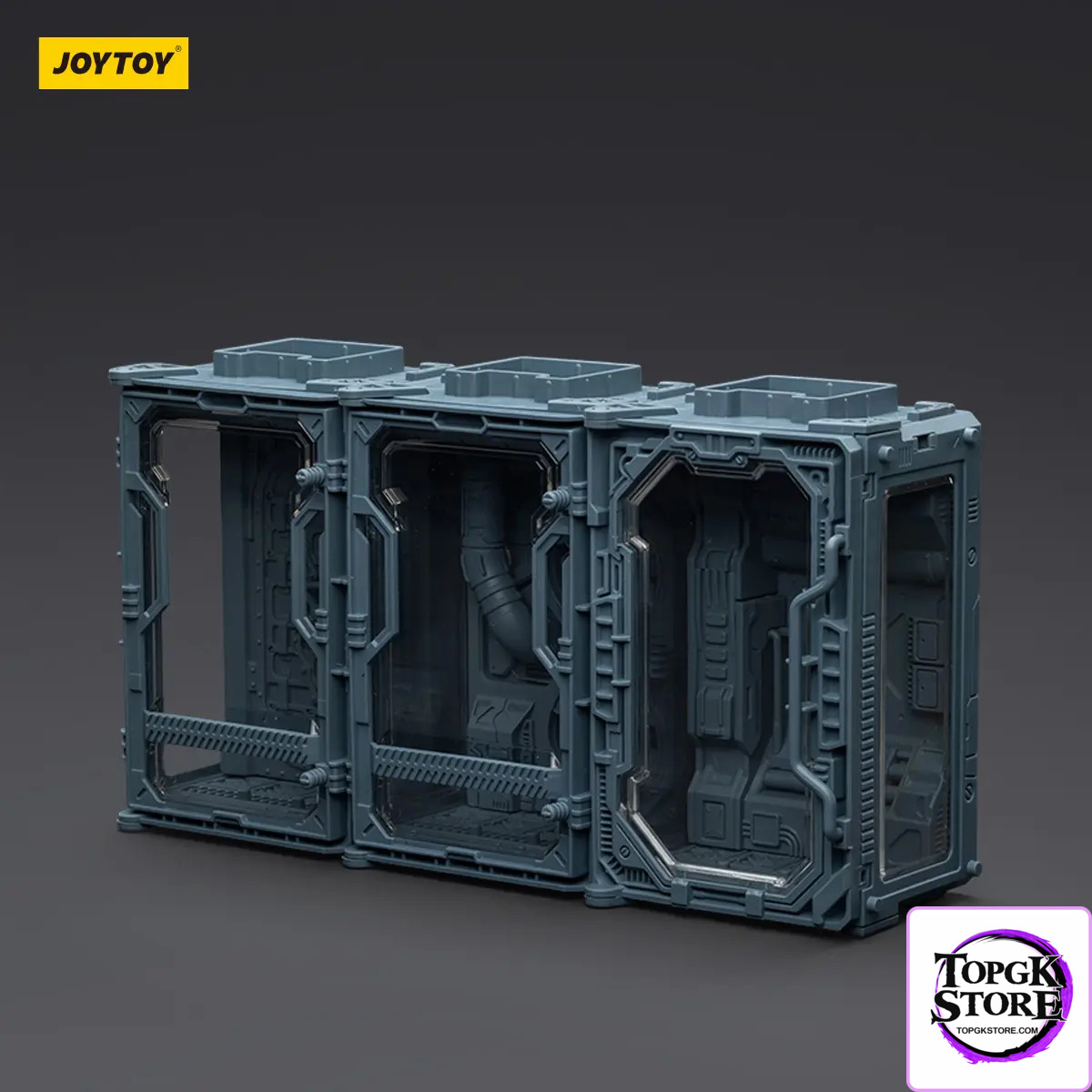 JOYTOY – Individual Soldier Hangar Display Case – Starhunt Green & Titanium Grey & Shadow Black A B C (Li