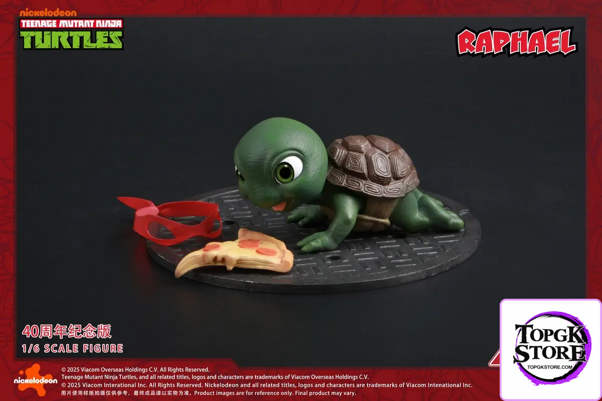 BIGFTOYS – BIGF-002 TNMT Raphael 40th Anniversary Edition 1/6 Scale Action Figure (Licensed) - Photo 7 | TopGKStore
