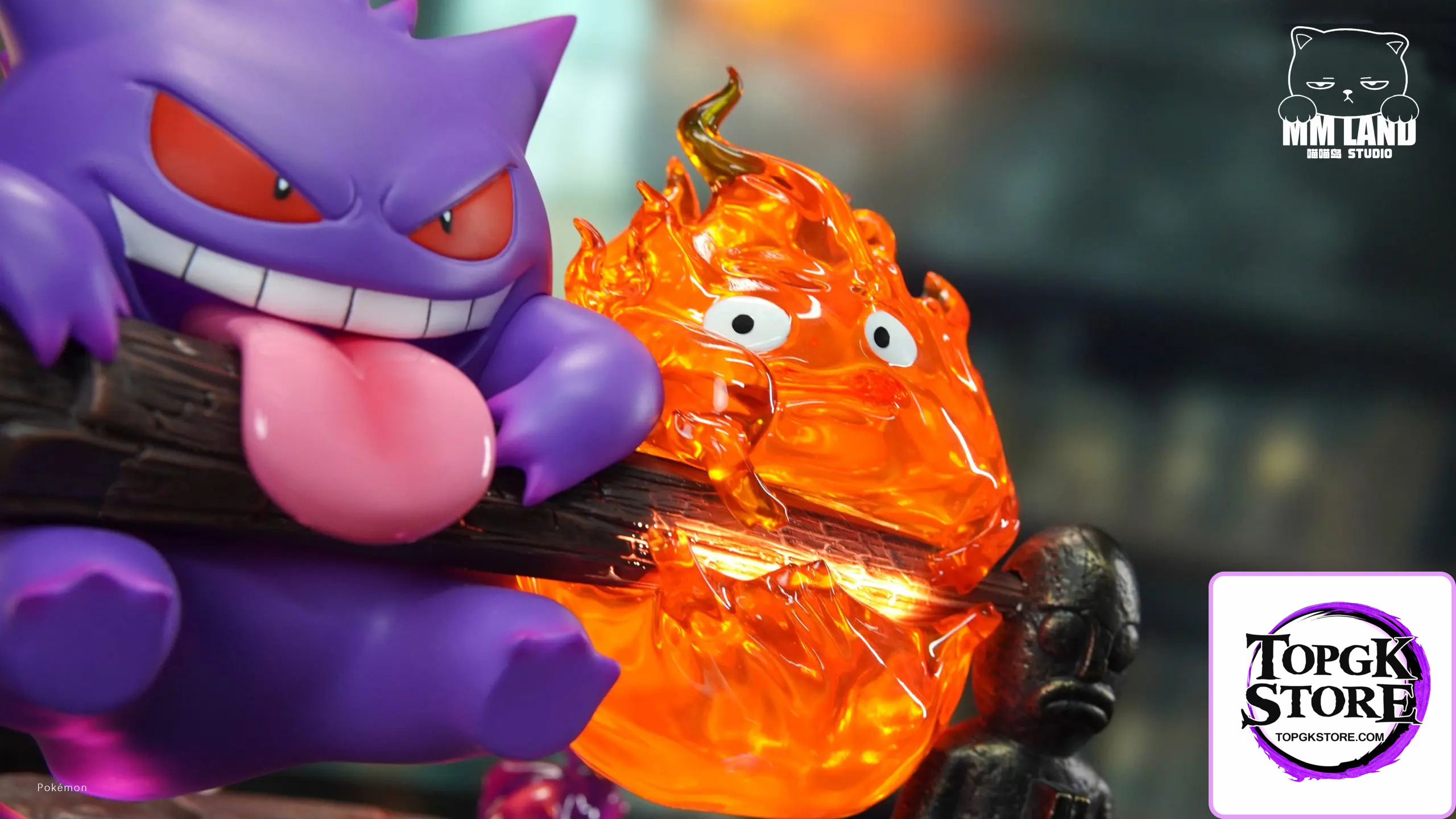 MMLAND Studio – Pokémon & Howl’s Moving Castle Gengar and Calcifer Linkage - Photo 5 | TopGKStore