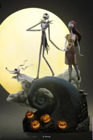 Iron Studio - Jack and Sally - Nightmare Before Christmas - Art Scale 1/10 Statue (Licensed) - Photo 1 | TopGKStore