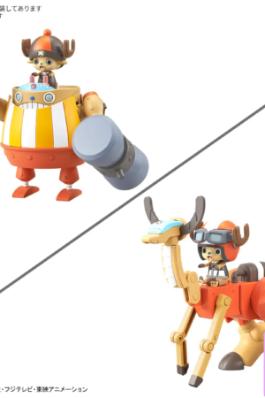 BANDAI SPIRITS – One Piece Chopper Robot Super No. 4 & No. 5 (Kung Fu Tracker & Walking Jumper) (Licensed) - Ph