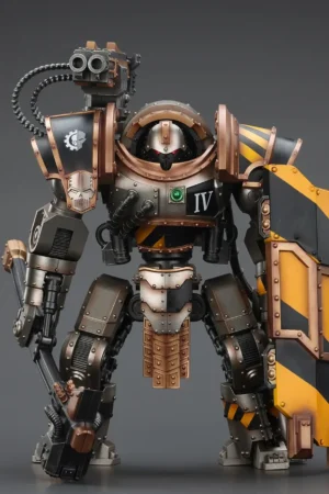 JOYTOY - Iron Warriors Iron Circle Domitar-Ferrum Class Battle-automata with Karceri Battle Shield and Graviton Crusher JT028