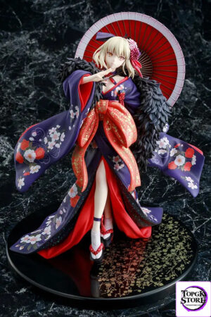 KADOKAWA – KDcolle Fate/stay night [Heaven’s Feel] Saber Alter Kimono ver. 1/7 Complete Figure (Licensed) - Photo