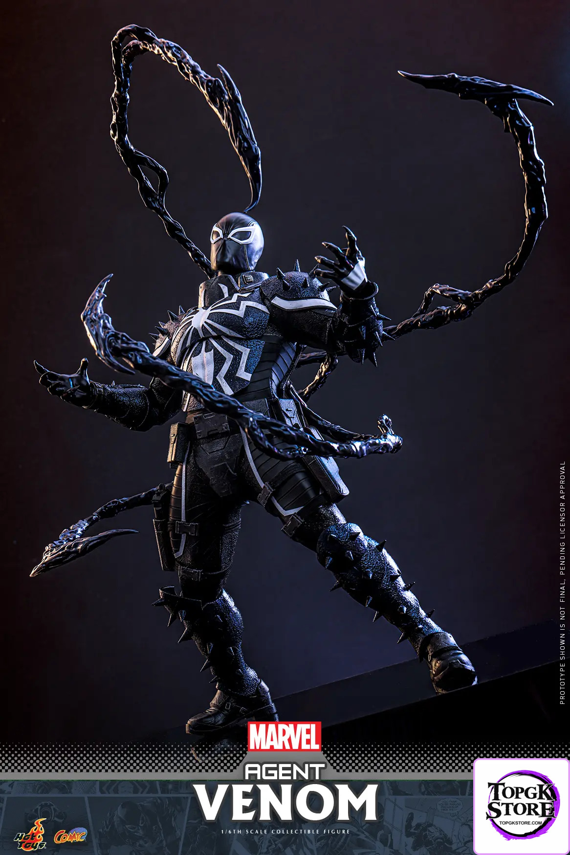 Hottoys – Marvel 1/6 CMS025 Agent Venom (Licensed) - Photo 5 | TopGKStore