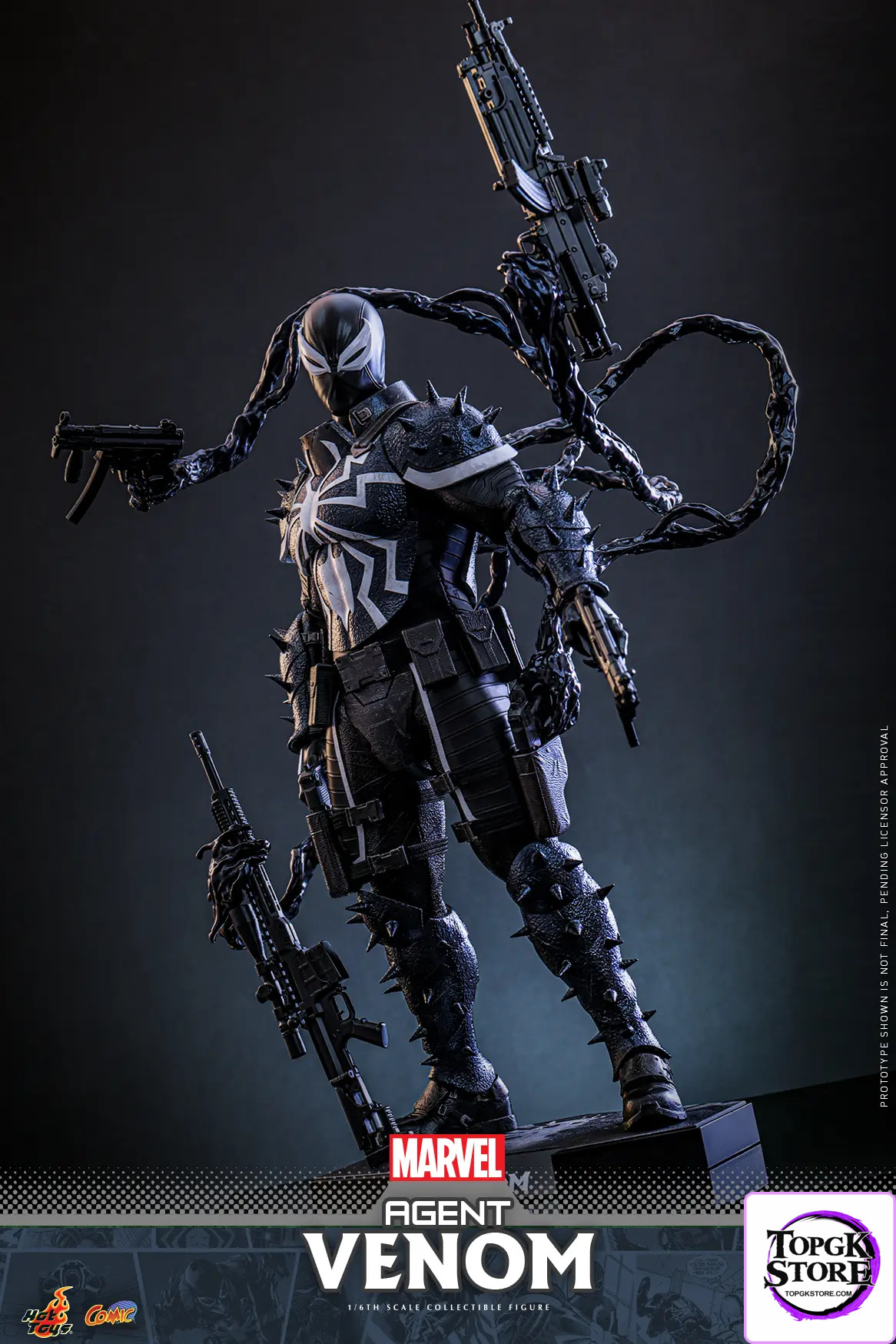 Hottoys – Marvel 1/6 CMS025 Agent Venom (Licensed) - Photo 6 | TopGKStore