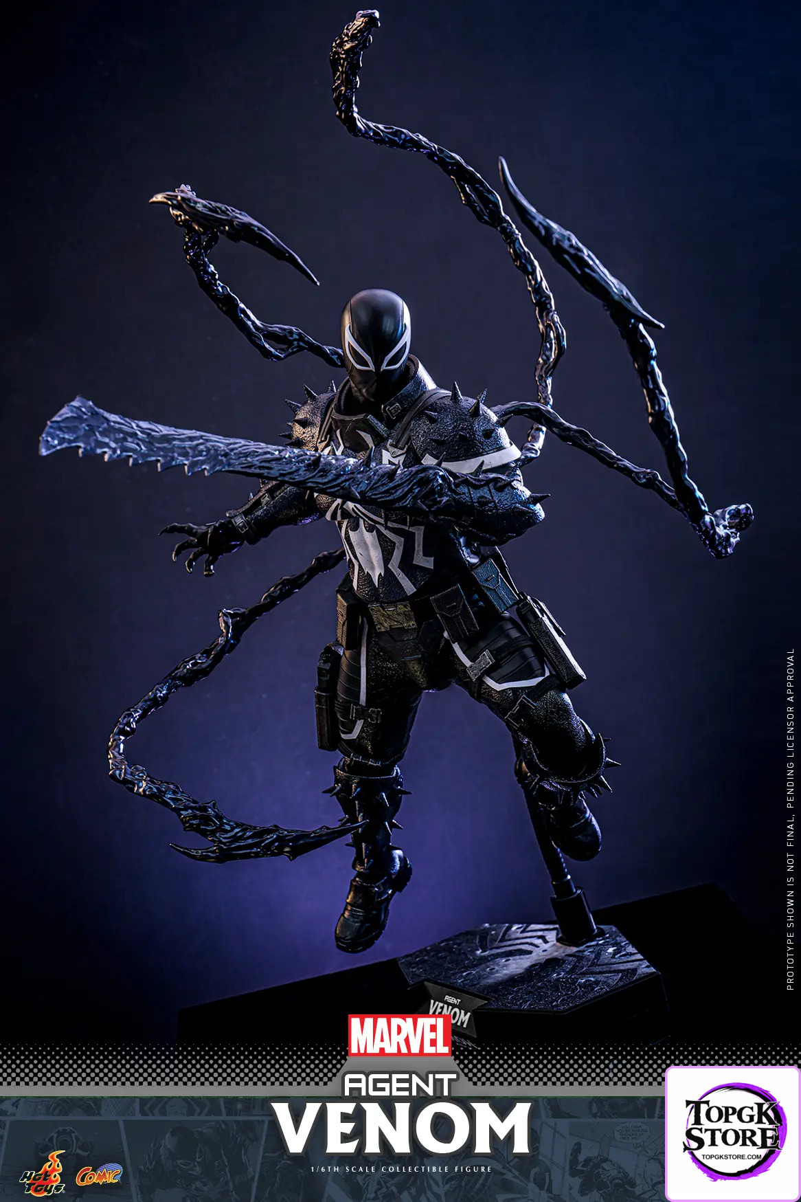 Hottoys – Marvel 1/6 CMS025 Agent Venom (Licensed) - Photo 1 | TopGKStore