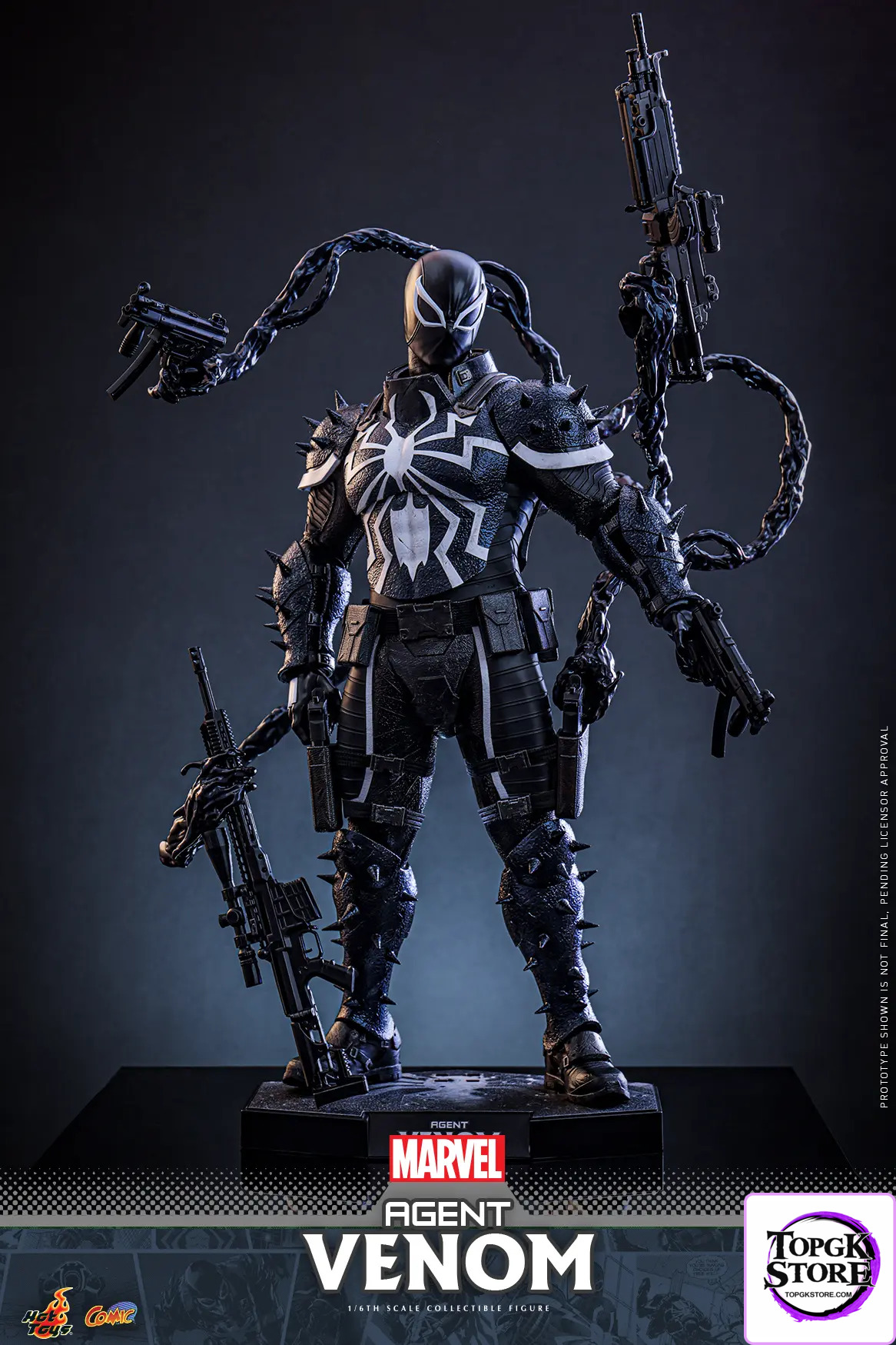Hottoys – Marvel 1/6 CMS025 Agent Venom (Licensed) - Photo 9 | TopGKStore