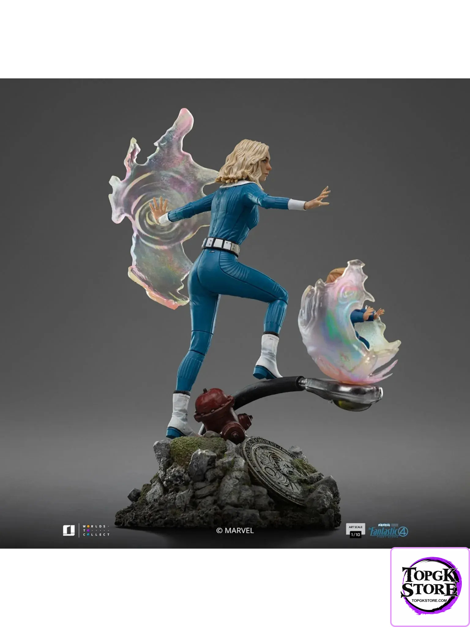 Iron Studio – The Fantastic Four: Invisible Woman & Mister Fantastic MARCAS202925-10 MARCAS203025-10 (Licensed) - P