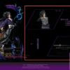 F.I.T Studio – Yoriichi Tsugikuni Red haired Demon Slayer - Photo 16 | TopGKStore