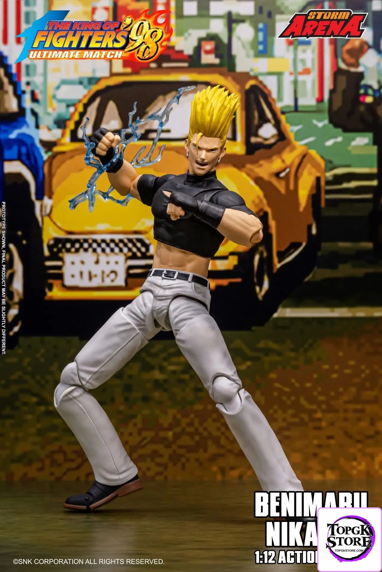 Storm Toys – 1/12 The King of Fighters ’98 Ultimate Match Nikaidou Benimaru Storm Arena (Licensed) - Photo 7 | To