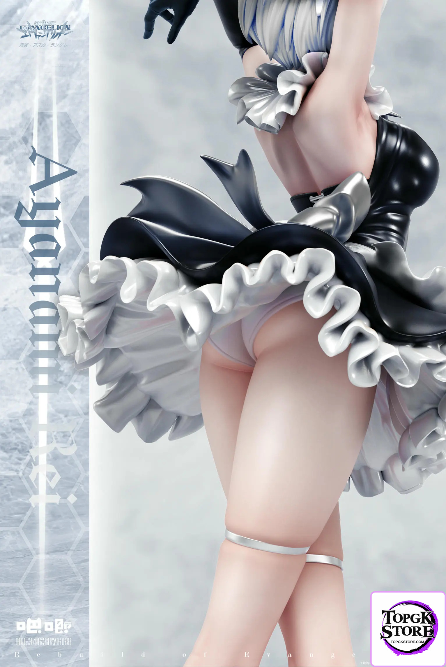 Ba Ji Studio – Neon Genesis Evangelion EVA Maid Series 02 Ayanami Rei - Photo 6 | TopGKStore