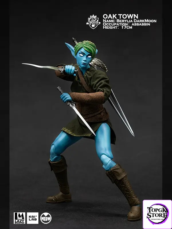 Lazy Monster Studio – Oak town Berylia Dark Moon Assassin & Sorceress (Licensed) - Photo 30 | TopGKStore