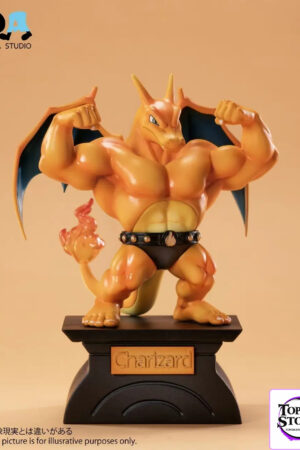 DADA Studio – Pokémon Muscular Charizard Statue - Photo 1 | TopGKStore