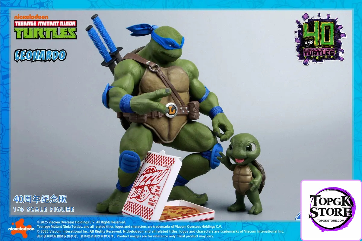 BIGFTOYS – BIGF-001 Leonardo 40th Anniversary Edition 1/6 Scale Action Figure (Licensed) - Photo 11 | TopGKStore