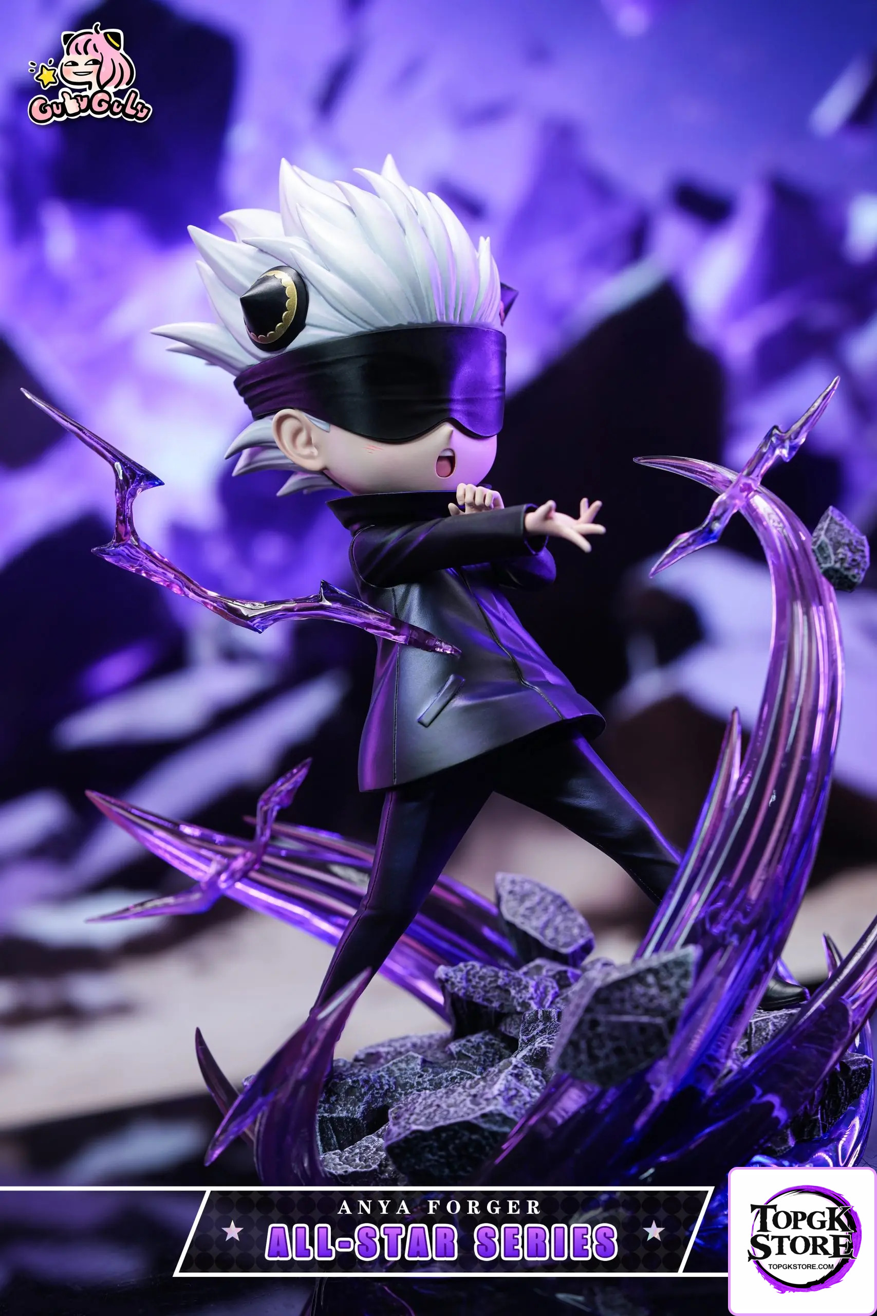 GuluGulu Studio – Spy x Family Anya cos Satoru Gojo - Photo 4 | TopGKStore