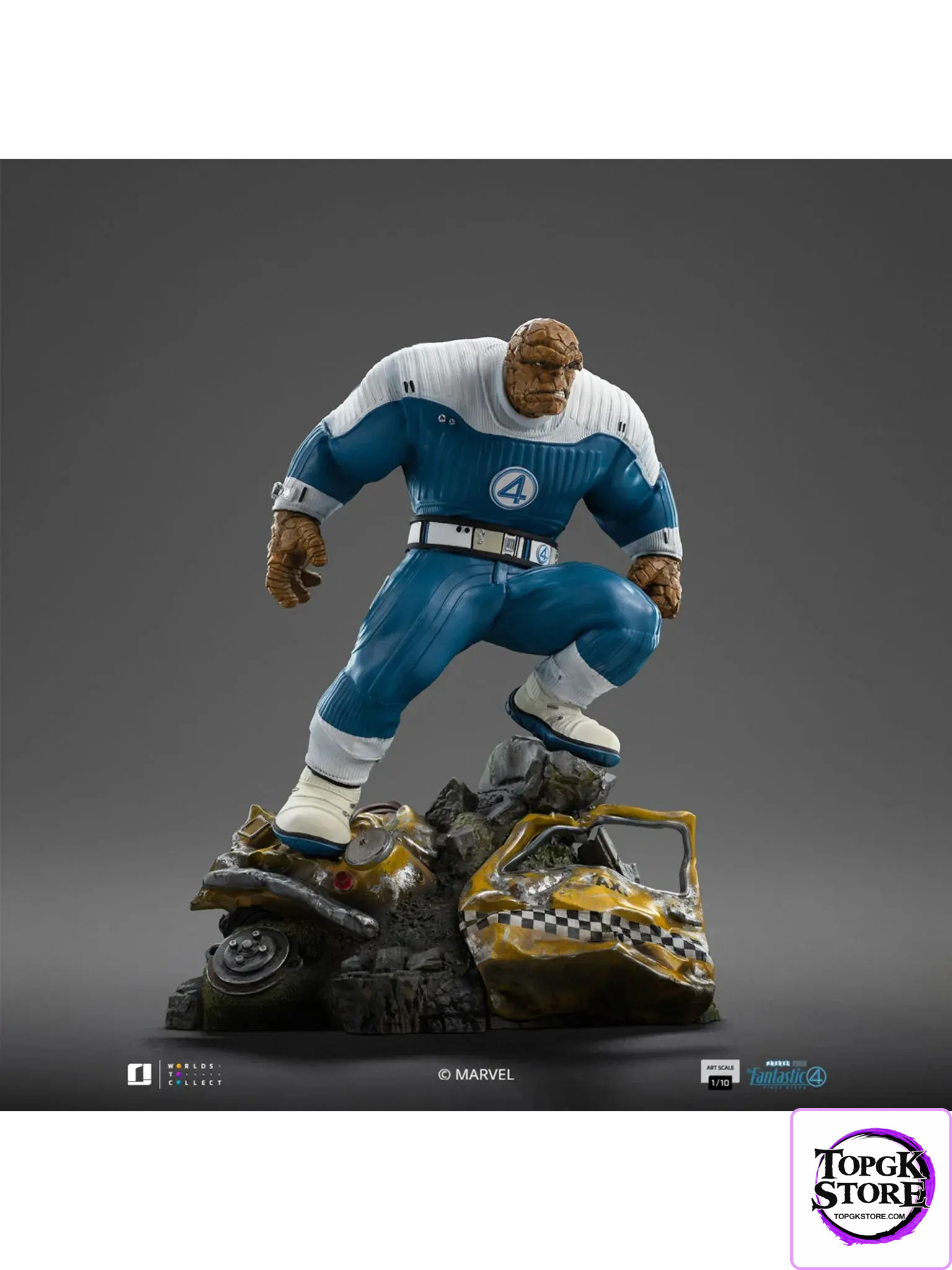 Iron Studio – The Fantastic Four: The Thing & Human Torch MARCAS203135-10 MARCAS203325-10 (Licensed) - Photo 2 | To