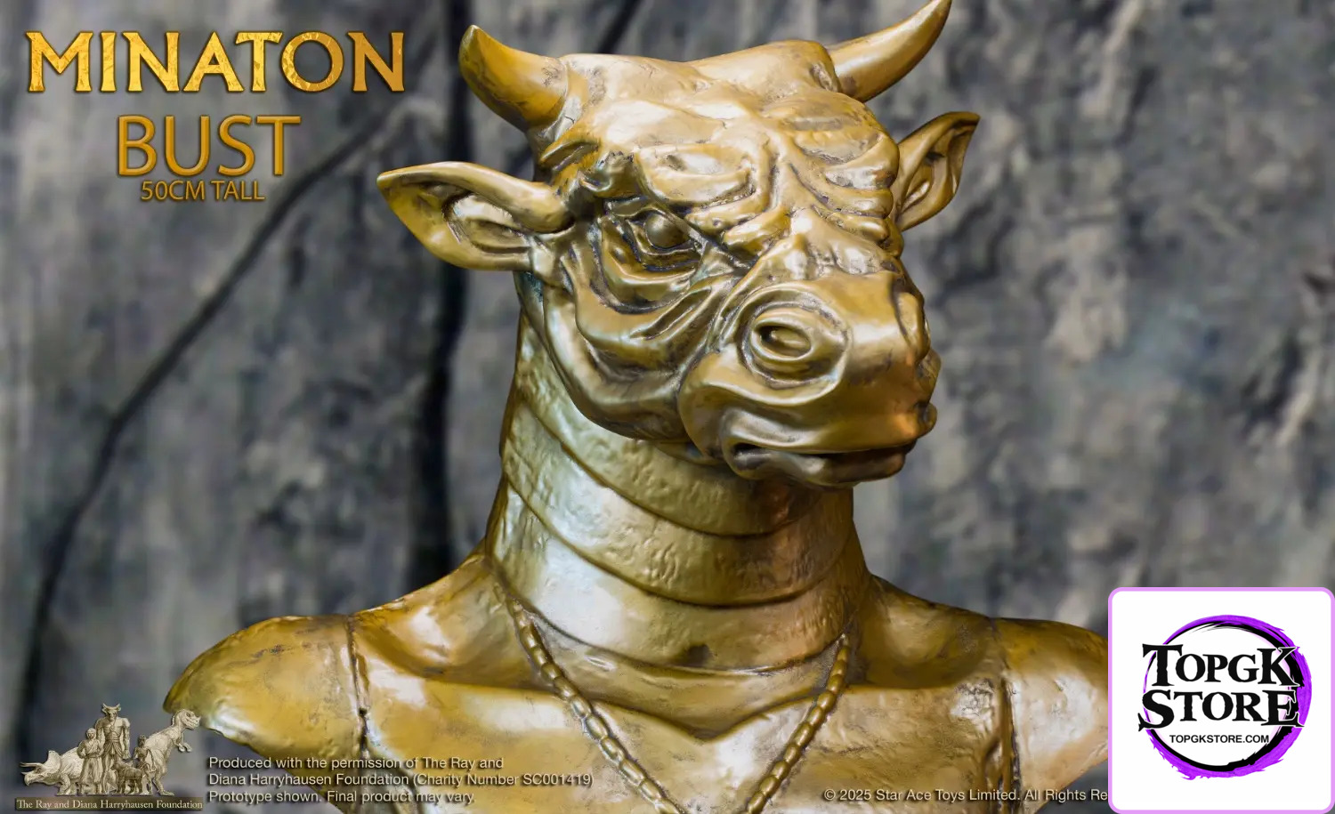 STAR ACE Toys – 50cm Minotaur Bust SA7006 (Licensed) - Photo 6 | TopGKStore