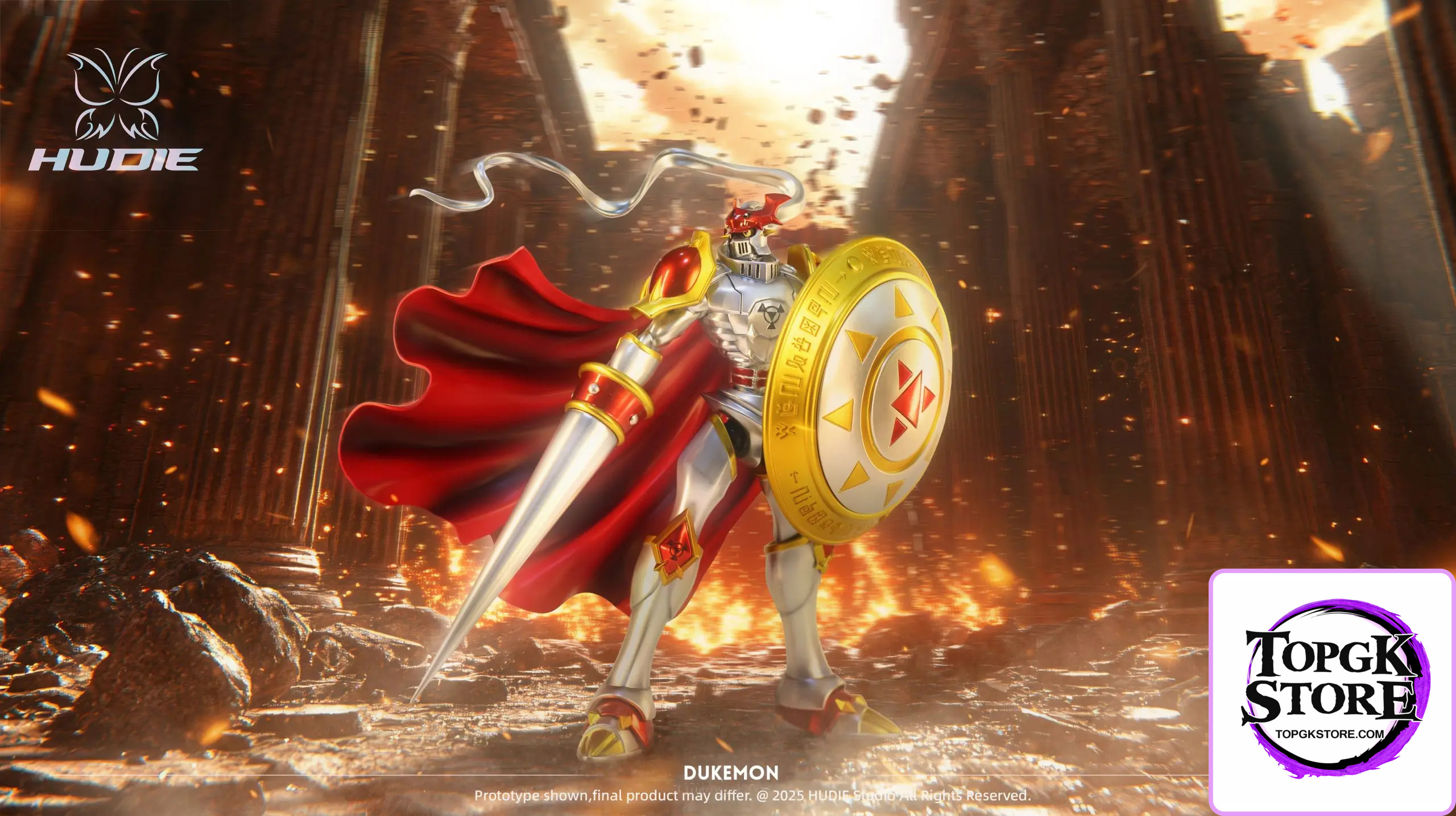Hudie Studio – Digimon Tamers Gallantmon Digimon - Photo 6 | TopGKStore