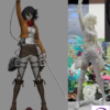 Leo Studio – Mikasa Ackerman Dokga Declaration Attack On Titan - Photo 5 | TopGKStore